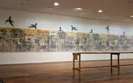 نمایش آثار دونده هنرمند ایرانی در انگلیس
