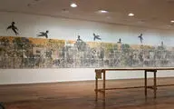 Exhibition of Iranian runner and artist works in England