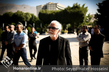 مراسم تشییع پیکر "حسین عرفانی" دوبلور پیشکسوت