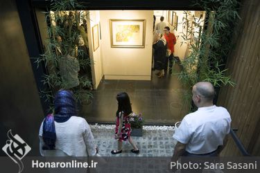 گزیده آثار بزرگان آبرنگ ایران در گالری آوای هنر