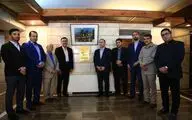 آیین پلاک‌کوبی منزل استاد خط شکسته ایران برگزار شد