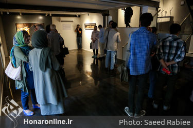 نمایشگاه آثار اکبر نعمتی در گالری ایوان
