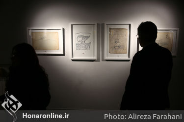 نمایشگاه آثار کامبیز درم بخش و سهیل حسینی در گالری آ