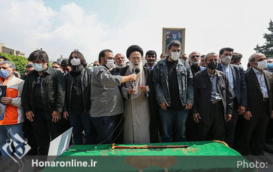 تشیع پیکر هنرمند انقلابی حاج نادر طالب‌زاده
