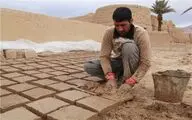 برگزاری کارگاه خشت‌زنی در شیراز