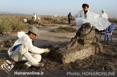 دومین جشنواره ملی مجسمه‌های نمکی نهبندان/ 2