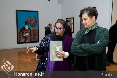 نمايشگاه آثار قاسم حاجی‌زاده در گالری شهریور