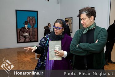 نمايشگاه آثار قاسم حاجی‌زاده در گالری شهریور