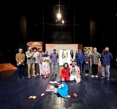 رضا بابک و آزیتا حاجیان به تماشای ««اُطربمو» نشستند