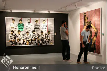 نمایشگاه چاپ علی آل حسینی در شهرکتاب فرشته