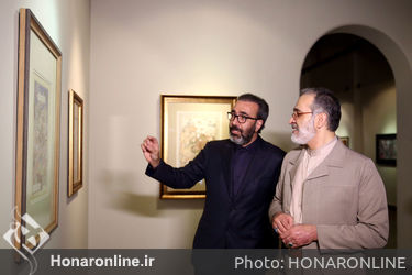 مراسم افتتاحیه یازدهمین دوسالانه ملی نگارگری ایران 