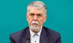 مراسم گُل‌گذاری وزیر فرهنگ بر بنای یادبود مختومقلی فراغی