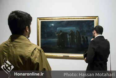 نمایشگاه نقاشی‌های حسن روالامین در گالری فرهنگسرای نیاوران