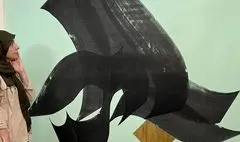 نمایشگاه خط‌نقاشی «فراتر از دید» با آثاری از «نازنین صامت» برگزار می‌شود