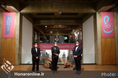 افتتاحیه یازدهمین دوسالانه ملی سرامیک ایران در فرهنگسرای نیاوران