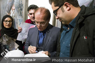 نمایشگاه نقاشی رحیم نوه سی در گالری فرهنگسرای نیاوران