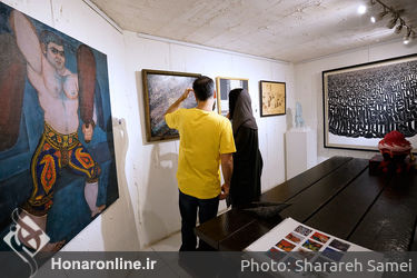 نمایشگاه گروهی از مجموعه شخصی سه مجموعه دار در گالری سیحون2