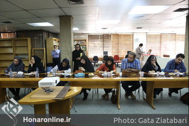 نشست خبری مدیر کل مرکز هنرهای تجسمی با اصحاب رسانه