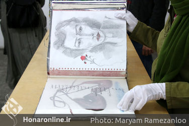 نمایشگاه آثار شیده تامی در گالری اُ