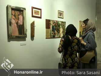 نمایشگاه نقاشی منیژه حجازی در گالری پروژه‌های آران