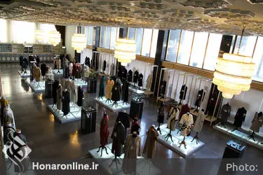نمایشگاه آثار ششمین جشنواره مدو لباس فجر 
