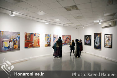دهمین کارنمای پژوهشی انجمن هنرمندان نقاش ایران در خانه هنرمندان