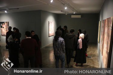 نمایشگاه نقاشی سید محمد مساوات در گالری محسن