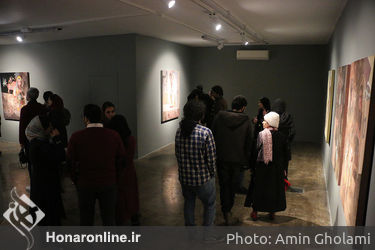 نمایشگاه نقاشی سید محمد مساوات در گالری محسن