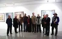 افتتاحیه نمایشگاه نقاشی های ترانه صادقیان در گالری ویستا