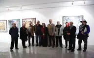 افتتاحیه نمایشگاه نقاشی های ترانه صادقیان در گالری ویستا
