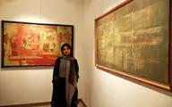 See Golsa Ghasemi Paintings in Atbin Gallery