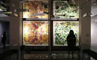 Saless Gallery Showing Ali Bazmandegan Paintings