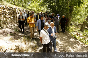 حاشیه سفر  جمعی از هنرمندان پیشکسوت با عنوان « هفت بحر هنر » به شهر خوانسار به همت «صندوق هنر»