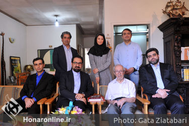 دیدار سید مجتبی حسینی از امیراشرف آریان پور