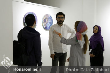 نمایش نقاشی های مهتاب مولوی در گالری مهروا