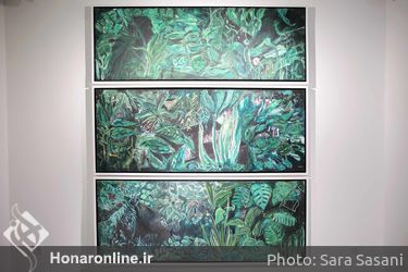 نمایشگاه آثار شاهین نوروزی در گالری اعتماد