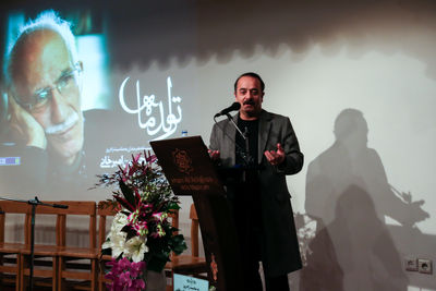 مراسم زادروز غلامحسین امیرخانی در موزه هنرهای دینی امام علی(ع)