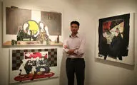 تبدیل به مانکن‌های زنده شدیم / روایت منوچهر سلطانی از نمایشگاه آثارش در گالری ویستاپلاس