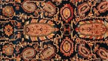 Antique Malayer rugs at Golestan Palace