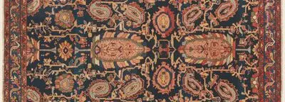 Antique Malayer rugs at Golestan Palace