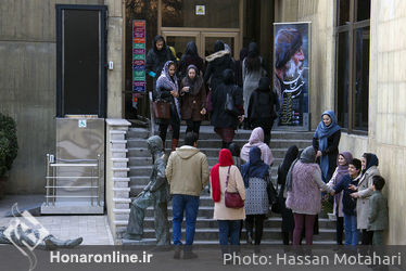 نمایشگاه نقاشی رحیم نوه سی در گالری فرهنگسرای نیاوران