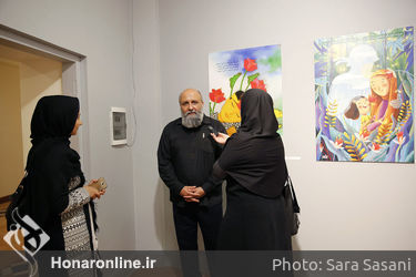 افتتاحیه نمایشگاه دفاع مقدس در خانه هنرمندان
