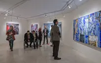 نمایشگاه نقاشی مانا کازرانی در گالری نگر