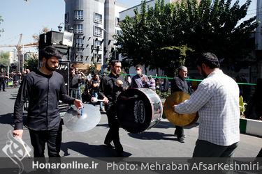 پیاده‌روی جاماندگان اربعین در تهران / ۲