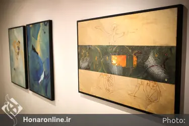 افتتاحیه نمایشگاه نقاشی های سعید رفیعی منفرد در گالری ساربان