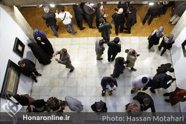 نمایشگاه خوشنویسی "دستخط" در فرهنگسرای نیاوران