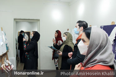 نمایشگاه شیما گلزار و هنرجویان در گالری انتظامی
