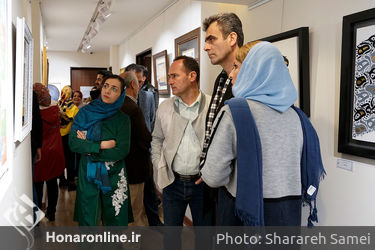 نمایشگاه گروهی نقاشیخط و خوشنویسی هنرجویان باربد یزدانی در نگارخانه بهارک