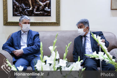 دیدار سیدعباس صالحی با خانواده مرحوم استاد پیشکسوت موسیقی  عبدالوهاب شهیدی