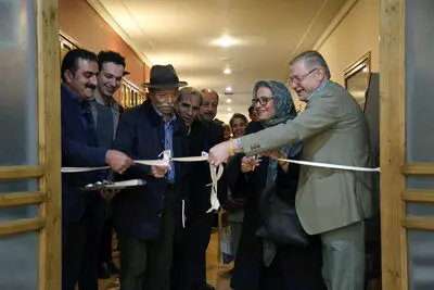 افتتاح نمایشگاه "چهره‌های نمایش ایران" با حضور هنرمندان تئاتر و سینما

